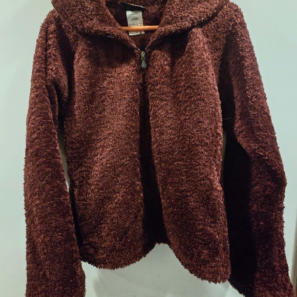 Patagonia Synchilla Burgundy Zip Sweater Womens L - Picture 4 of 5